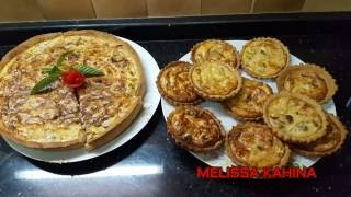 Quiche au poulet كيش بالدجاج لذيذ رووووعة [upl. by Nets]