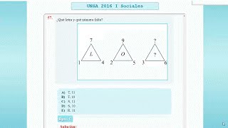 Solución de examen de admisión UNSA 2016 I sociales [upl. by Stearns]