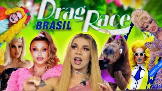 Drag Race Brasil  Resumo Ep1  Elay Oliv [upl. by Doomham375]