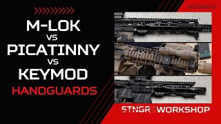 MLok vs Picatinny vs Keymod Handguards Which Mounting System Is Best [upl. by Sofia326]