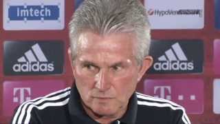 Champions League FC Bayern vs FC Barcelona Auslosung  Pressekonferenz  Jupp Heynckes [upl. by Teevens497]