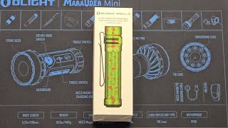 Olight Warrior Mini 3 Zombie Green Unboxing [upl. by Nafis]