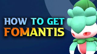 How To Get Fomantis Pokemon Scarlet And Violet Location Guide [upl. by Ledniahs]