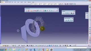 Catia imagine and shape Tutorial 2B Primitives 3 [upl. by Amron]