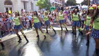 SandDance RAPUNZEL Student Team at Subiaco Street Festival 2013 [upl. by Pierrepont]