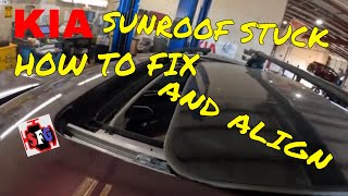 Sunroof wont close KIA Telluride [upl. by Kra43]