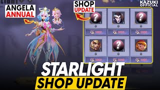 STARLIGHT SHOP UPDATE  ANGELA ANNUAL STARLIGHT  NEWLY ADDED STARLIGHT CHEST SKINS amp MORE [upl. by Fenwick]