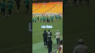 Derniers réglages avant le match Sénégal vs Burkina Faso [upl. by Anaillil]