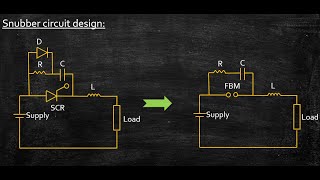 Snubber circuit design  Power Electronics  Lecture 21 [upl. by Seuguh]