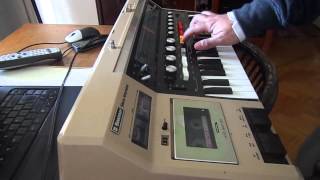 ORGAN RADIO TCH8800  RADIO  ORGANO  CASSETTE [upl. by Jereme]