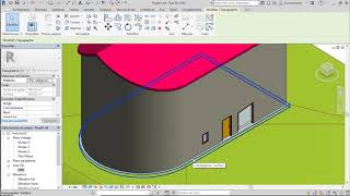 Comment utiliser Revit 9 Créer un terre plein terrassement des fondations [upl. by Rosemonde]