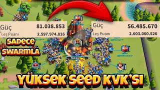 YÜKSEK SEED KRALLIK SAVAŞINA KATILDIM  Rise of Kingdoms [upl. by Yroj126]