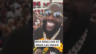 CREDDY CAM RICK ROSS PERFORMS quotASTON MARTIN MUSICquot LIVE AT DRAIS LAS VEGAS [upl. by Lesiram]