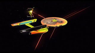 Bridge Commander Multitargeting fun feat Connie Refit and TMP Bops [upl. by Eesdnil]