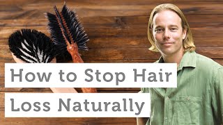 How to Stop Hair Loss and Baldness Naturally [upl. by Ydnab]