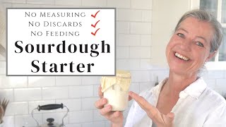 The Easiest Way to Make a Sourdough Starter [upl. by Tebasile500]