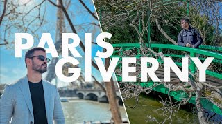 VLOG FRANÇA  PARIS E GIVERNY  Jardim Monet Luxemburgo Montmartre Torre Eiffel Arco Triunfo 06 [upl. by Teodorico]