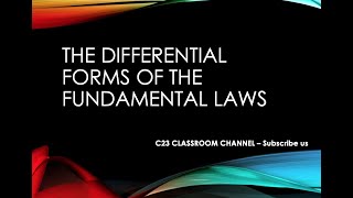 Differential Form Note 03  Derivation of NavierStokes equation for Cartesian coordinate [upl. by Oeram]