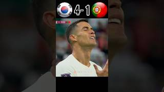 Portugal vs South Korea 2026 World Cup Showdown 💥😱 ronaldo youtube football shorts [upl. by Klemperer]