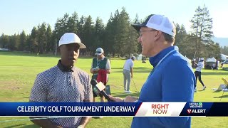 Don Cheadle speaks out about his golf game at celebrity Tahoe tournament [upl. by Kedezihclem]