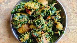 Simple Recipe using Boild Potato Easy instant Recipe Aloo Methi Aloo Methi Recipe [upl. by Connelley]