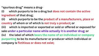 Spurious Drugs by Dr Ahmed Kamal [upl. by Kyle]