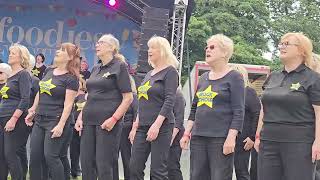 Foodies Festival Rock Choir VKTRS and SHAKE A TAILFEATHER 13TH July 2024 [upl. by Arlene574]