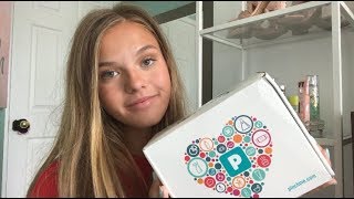 ASMR PINCHme Unboxing Free Samples tapping crinkles eating [upl. by Alyhs]