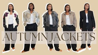 AutumnFall Outerwear Try On  My Autumn Jacket Collection  Shade Loso [upl. by Goldberg321]