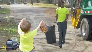 Garbageman Becomes Kids Hero [upl. by Taub]