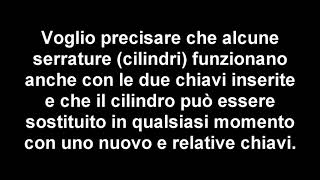 Come aprire porta blindata chiusa solo con lo scrocco [upl. by Sigismondo]