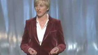 Ellen DeGeneres Monologue 2007 Oscars [upl. by Notfilc554]