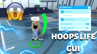 NEW Hoops Life Script Gui Auto Steal Aimbot Auto Guard AND MORE Roblox Script [upl. by Nil]