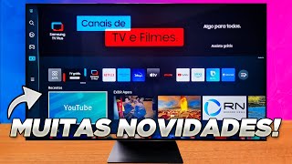 TV SAMSUNG  MOSTRANDO o NOVO SMART HUB em 2023 [upl. by Iz]