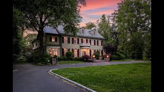 Moorestown Luxury Home  Federal Style in the Town Center  205 East Central Avenue Moorestown NJ [upl. by Isobel]