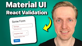 React MUI Form Validation with Yup and React Hook Form [upl. by Eilyah]