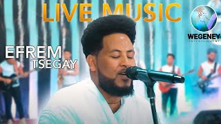 Efrem Tsegay live performanceNew Eritrean music  Guyla 2022wegeneyentertainment [upl. by Euqinomahs]