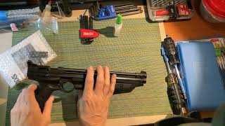 Unboxing TKO amp AirGunMods Custom Parts amp Installing PIC Rail on Crosman 1377 [upl. by Le]