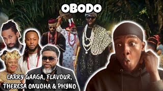 IGBO BOY TRANSLATES ALL THE LYRICS🤗  Larry Gaaga Flavour Phyno amp Theresa Onuorah  ‘OBODO’🔥 [upl. by Annairol]