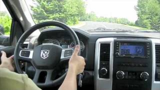 Test Drive the 2009 Dodge Ram Sport 57 HEMI Review [upl. by Aitnahs487]