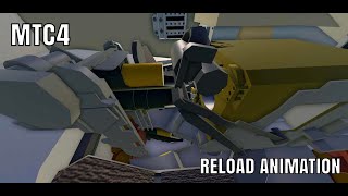 MTC4  All autoloader reload animation [upl. by Herstein]