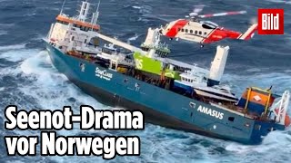 Drohende Umweltkatastrophe Frachter mit 350 Tonnen Schweröl treibt auf Küste  Norwegen [upl. by Ramraj]