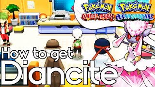 How to Get Diancite – Pokemon Omega Ruby and Alpha Sapphire – Pokemon ORAS How To [upl. by Lamonica]