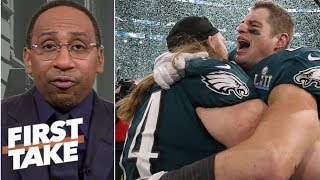 Was 2017 Philadelphia Eagles Super Bowl season a fluke  First Take [upl. by Kaden]