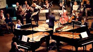 LIVE HD Bach concerto for 3 Pianos in C major BWV 1064 by members Rondane Kwartet [upl. by Ossy629]