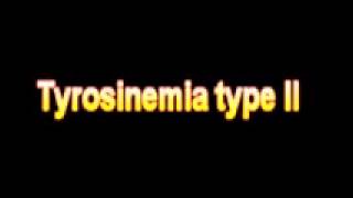 What Is The Definition Of Tyrosinemia type II [upl. by Labotsirhc]