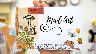 Making snail mail with me  mail art diy [upl. by Atwater]