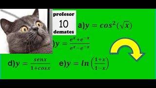 TRUCOS Derivadas ejercicios resueltos Derivar y simplificar [upl. by Robinetta]