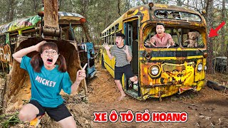 Hà Sam Thử Thách Khám Phá Bãi Ô TÔ Bỏ Hoang Xem Có Gì Bên Trong [upl. by Bilac]