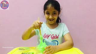 Unboxing National Geographic GlowInTheDark Slime Lab Kit How to use Slime Lab Kit  Slime Review [upl. by Nylirac]